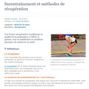 Le surentraînement irbms.com