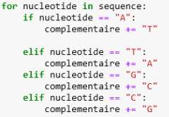 Boucle for : répliquer la séquence